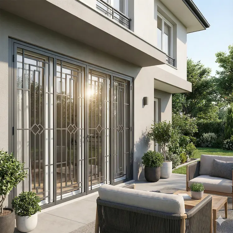 Dettaglio grate e persiane