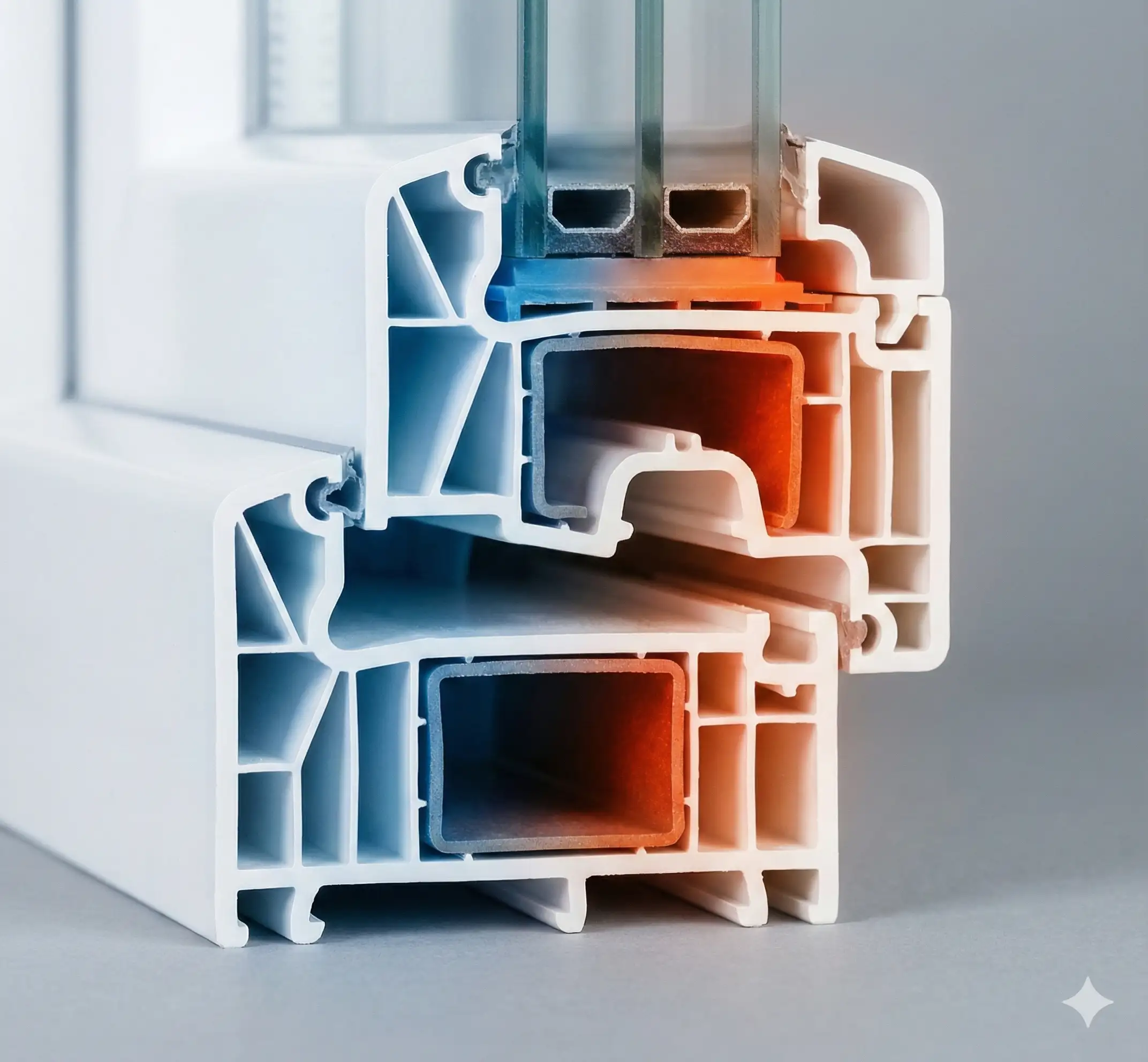 Dettaglio finestra PVC