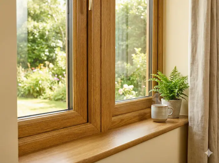 Finestra moderna scura